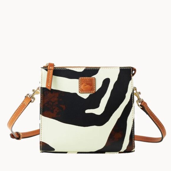 Dooney & Bourke - Zebra "Janine" Crossbody - Picture 2 of 5